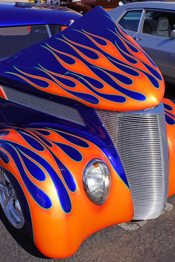 Orange and Blue Thunder