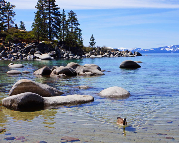 Cruising Sand Harbor