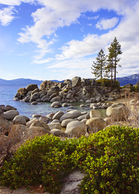 Tahoe's Rugged Shore