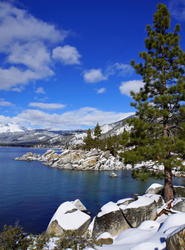 Sand Harbor Winter's View