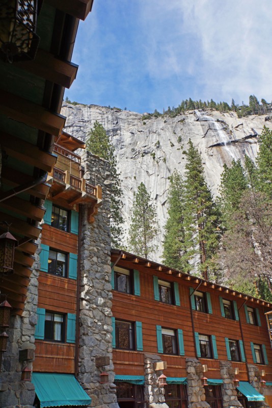 Spring Waterfall by the Ahwahnee II
